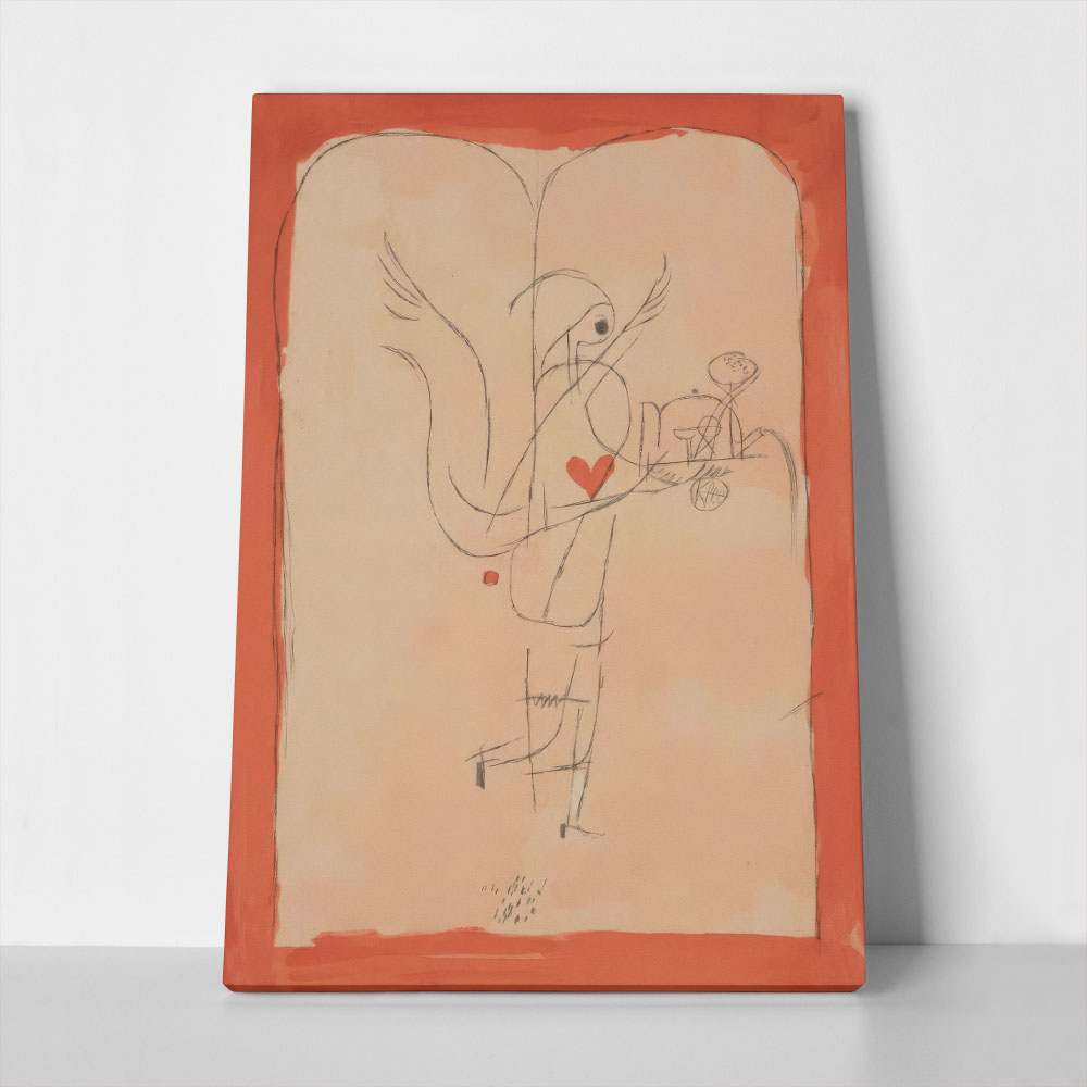 Πινακας σε καμβά PAUL KLEE - A GENIUS SERVES A SMALL BREAKFAST