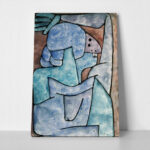 Πινακας σε καμβά PAUL KLEE - A LADY SLANDERER