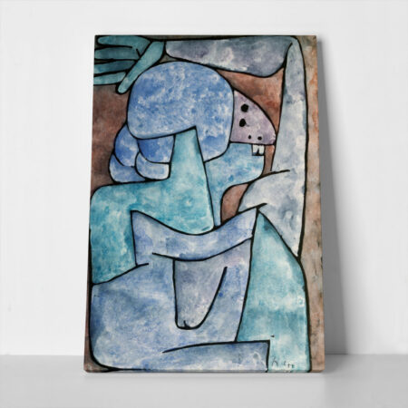 Πινακας σε καμβά PAUL KLEE - A LADY SLANDERER - Paul Klee