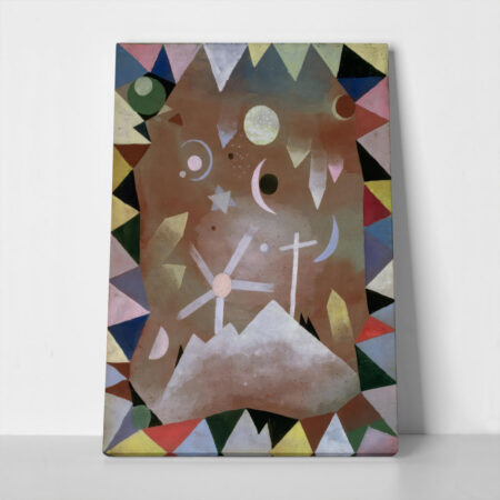 Πινακας σε καμβά PAUL KLEE - ABOVE THE MOUNTAIN PEAKS - Paul Klee