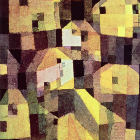 Πινακας σε καμβά PAUL KLEE - ABSTRACT COMPOSITION OF HOUSES - Paul Klee Sticky 5