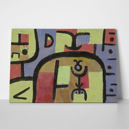 Πινακας σε καμβά PAUL KLEE - ALSO A MAN - Paul Klee
