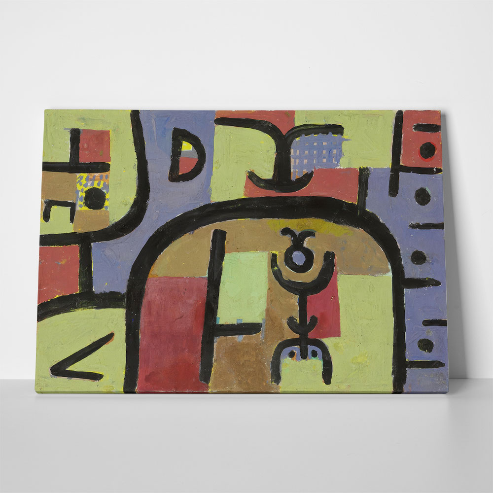 Πινακας σε καμβά PAUL KLEE - ALSO A MAN