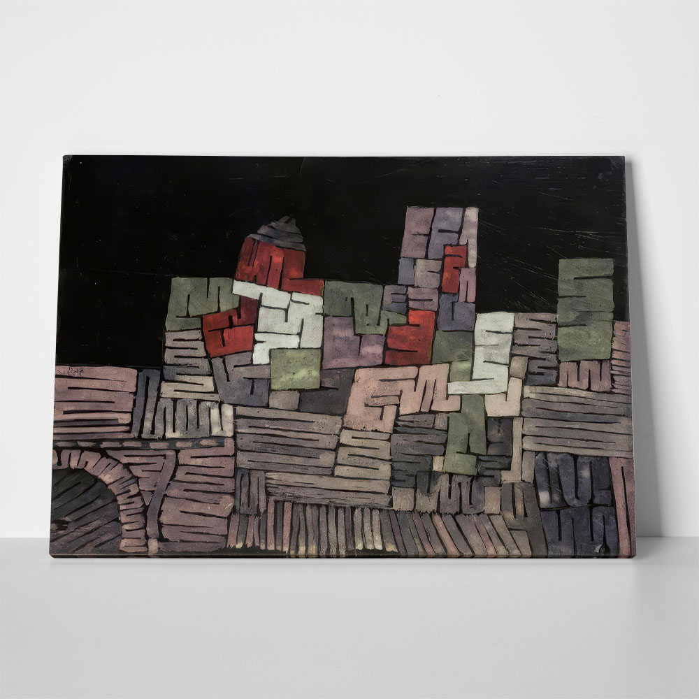 Πινακας σε καμβά PAUL KLEE - ANCIENT MANSORY SICILY