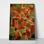 Πινακας σε καμβά PAUL KLEE - ARCHITECTURE AT THE WINDOW