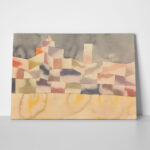 Πινακας σε καμβά PAUL KLEE - ARCHITECTURE IN THE ORIENT