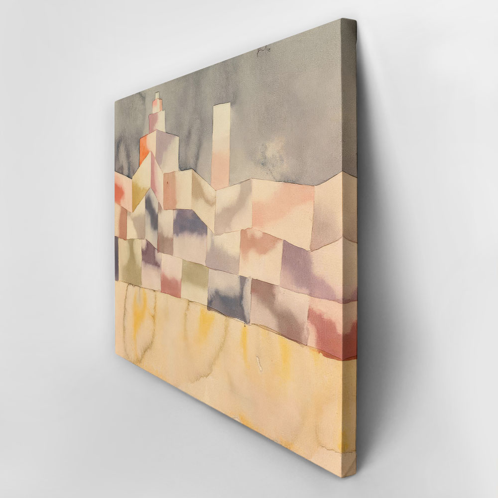 Πινακας σε καμβά PAUL KLEE - ARCHITECTURE IN THE ORIENT