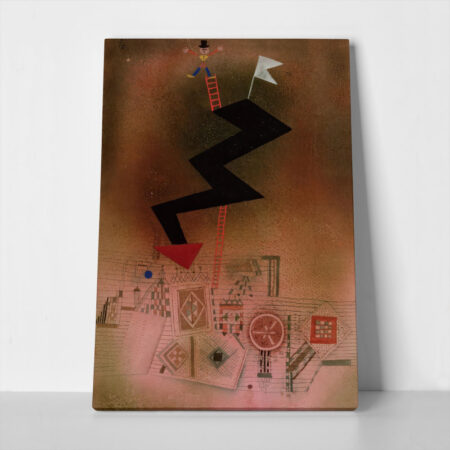 Πινακας σε καμβά PAUL KLEE - ARRESTED LIGHTNING - Paul Klee