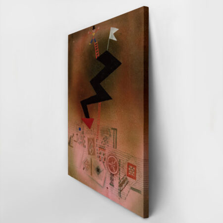 Πινακας σε καμβά PAUL KLEE - ARRESTED LIGHTNING - Paul Klee Sticky 2