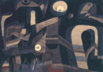 Πινακας σε καμβά PAUL KLEE - AT NIGHT