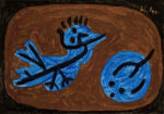 Πινακας σε καμβά PAUL KLEE - BLUE BIRD PUMPKIN