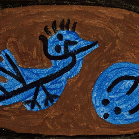 Πινακας σε καμβά PAUL KLEE - BLUE BIRD PUMPKIN - Paul Klee Sticky 5