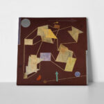 Πίνακας σε καμβά PAUL KLEE - BUOYANCY AND DISPLACEMENT