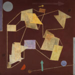 Πίνακας σε καμβά PAUL KLEE - BUOYANCY AND DISPLACEMENT