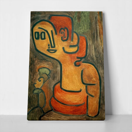 Πινακας σε καμβά PAUL KLEE - BUST OF GAIA - Paul Klee