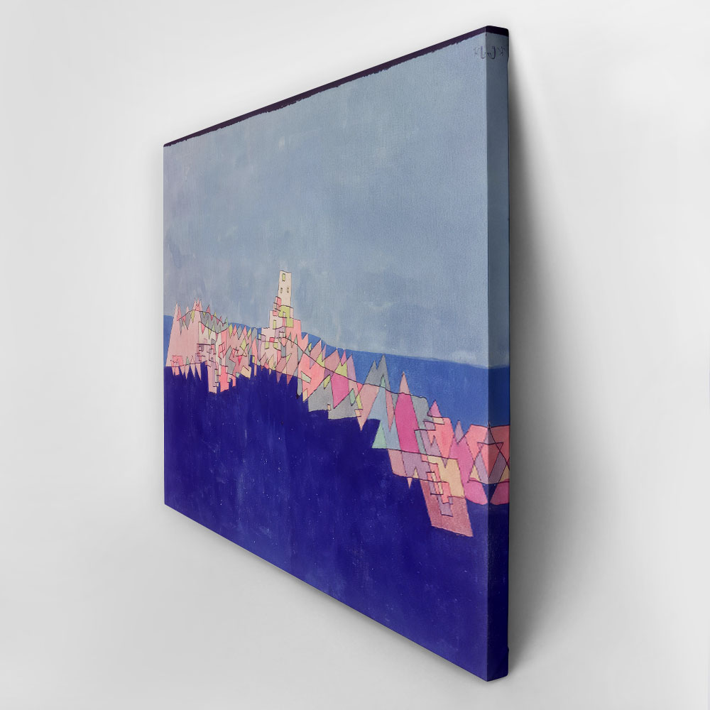 Πινακας σε καμβά PAUL KLEE - CASTLE ON THE REEF