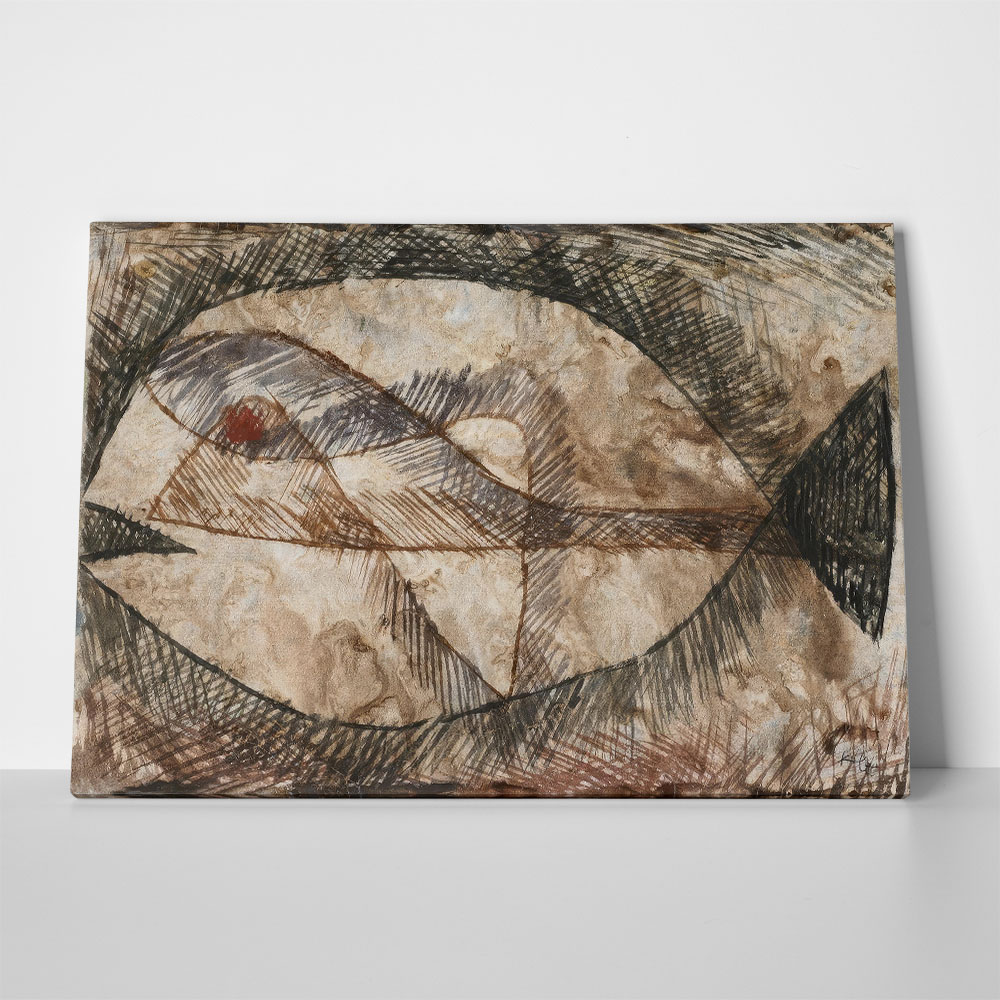 Πινακας σε καμβά PAUL KLEE - CC FISH