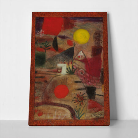 Πινακας σε καμβά PAUL KLEE - CEREMONY AND SUNSET - Paul Klee