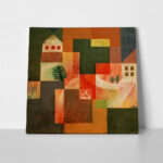 Πίνακας σε καμβά PAUL KLEE - CHORALE AND LANDSCAPE