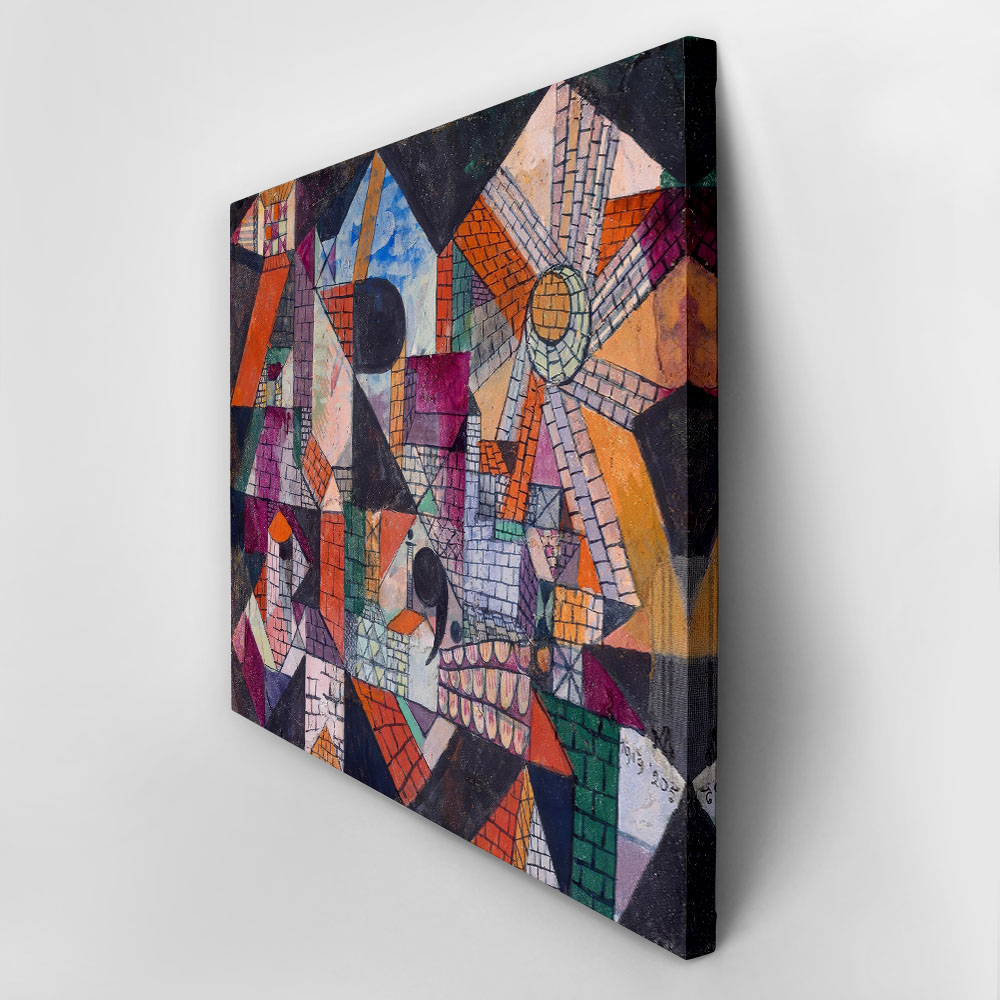 Πινακας σε καμβά PAUL KLEE - CITY R