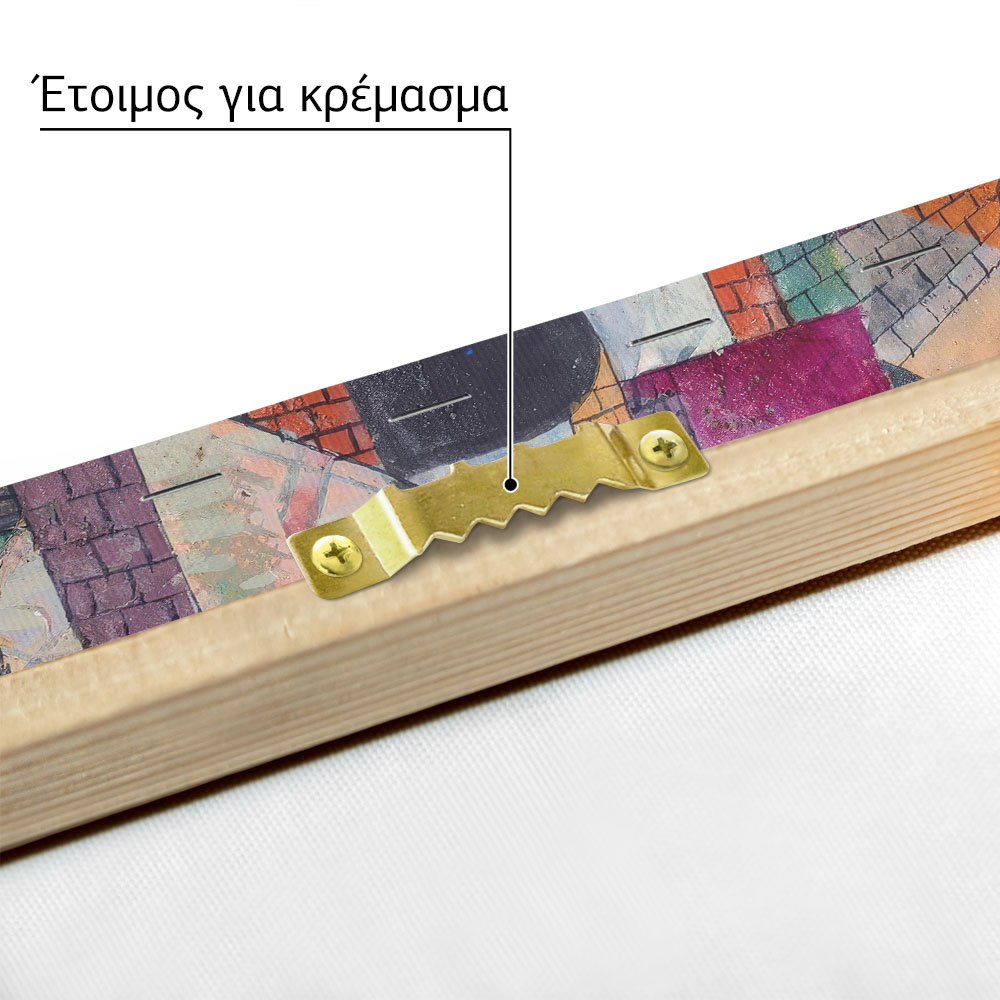 Πινακας σε καμβά PAUL KLEE - CITY R