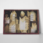 Πινακας σε καμβά PAUL KLEE - COLD CITY