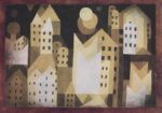 Πινακας σε καμβά PAUL KLEE - COLD CITY