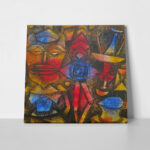 Πίνακας σε καμβά PAUL KLEE - COLLECTION OF FIGURINES