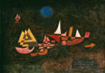 Πινακας σε καμβά PAUL KLEE - DEPARTURE OF THE SHIPS