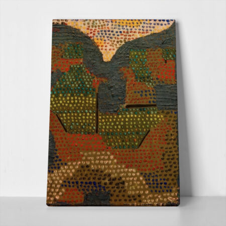 Πινακας σε καμβά PAUL KLEE - EVENING IN THE VALLEY - Paul Klee
