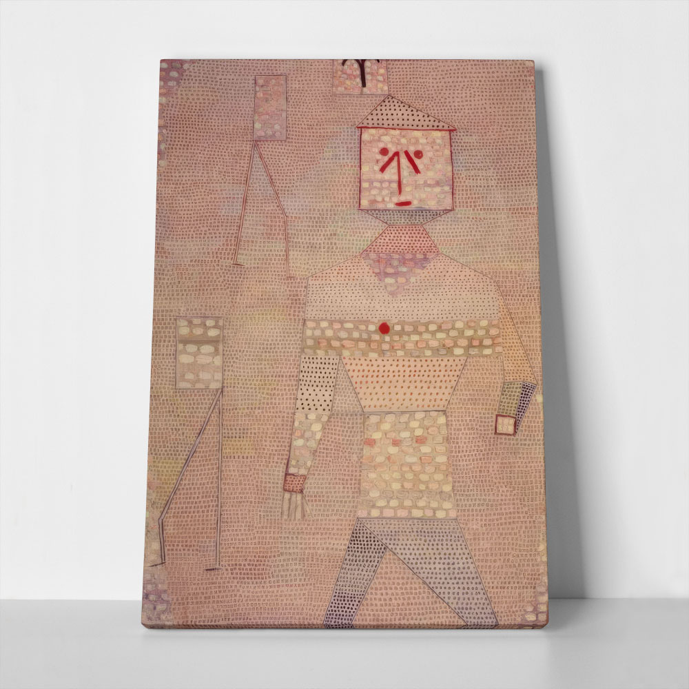 Πινακας σε καμβά PAUL KLEE - GENERAL IN CHARGE OF THE BARBARIANS