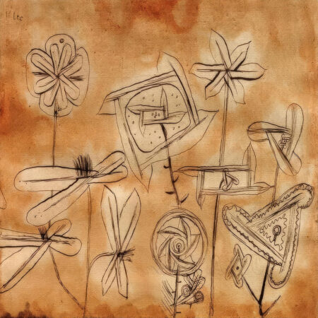 Πίνακας σε καμβά PAUL KLEE - MOVING BLOSSOMS - Paul Klee Sticky 5