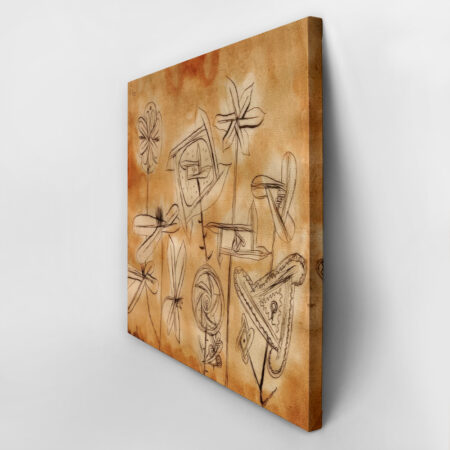 Πίνακας σε καμβά PAUL KLEE - MOVING BLOSSOMS - Paul Klee Sticky 2