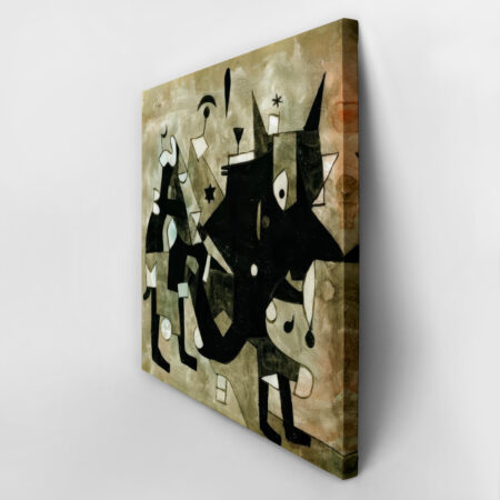 Πίνακας σε καμβά PAUL KLEE - OVERLOADED DEVIL - Paul Klee Sticky 2
