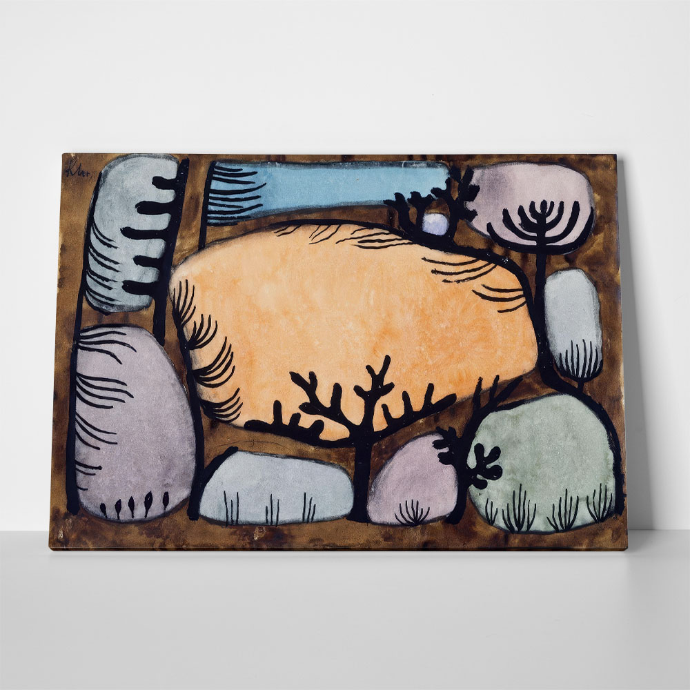 Πινακας σε καμβά PAUL KLEE - THE DAY IN THE FOREST