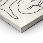Πίνακας σε καμβά PICASSO - ABSTRACT CONTINUOUS LINE ART