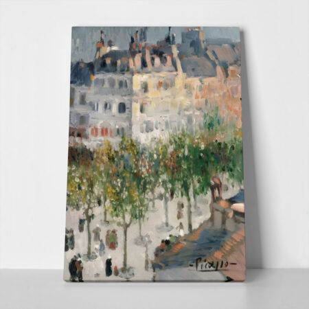 Πινακας σε καμβά PICASSO - BOULEVARD DE CLICHY - Pablo Picasso
