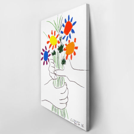 Πινακας σε καμβά PICASSO - BOUQUET OF PEACE - Pablo Picasso Sticky 2