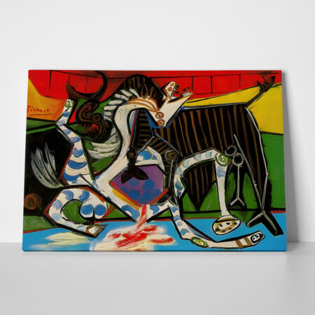 Πινακας σε καμβά PICASSO - BULLFIGHT 1934 - Pablo Picasso
