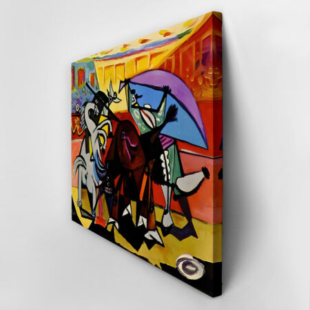 Πινακας σε καμβά PICASSO - BULLFIGHT 3 - Pablo Picasso Sticky 2