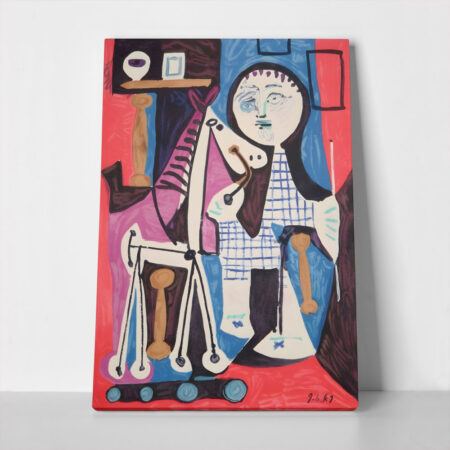 Πινακας σε καμβά PICASSO - CLAUDE AT TWO YEARS OLD - Pablo Picasso