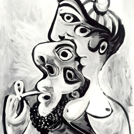 Πινακας σε καμβά PICASSO - COUPLE 1969 - Pablo Picasso Sticky 5