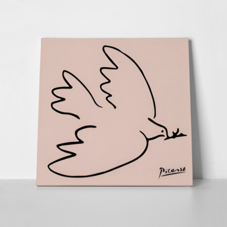 Πίνακας σε καμβά PICASSO - DOVE OF PEACE - Pablo Picasso