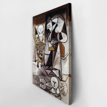 Πινακας σε καμβά PICASSO - DRAWING WOMAN SURROUNDED BY HER CHILDREN - Pablo Picasso Sticky 2