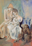 Πινακας σε καμβά PICASSO - FAMILY OF ACROBATS