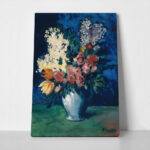 Πινακας σε καμβά PICASSO - FLOWERS IN A VASE