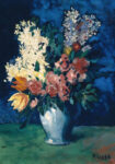 Πινακας σε καμβά PICASSO - FLOWERS IN A VASE