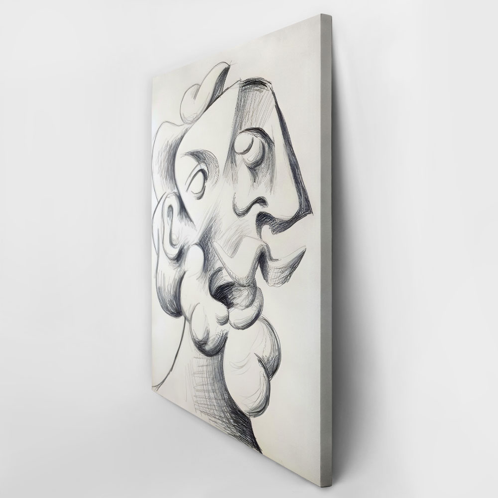 Πινακας σε καμβά PICASSO - HEAD OF A MAN
