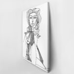 Πινακας σε καμβά PICASSO - JACQUELINE ROQUE
