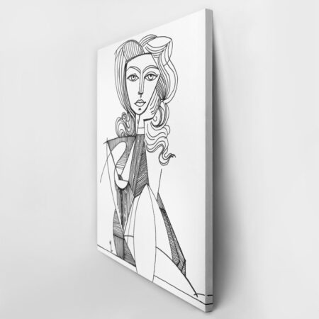 Πινακας σε καμβά PICASSO - JACQUELINE ROQUE - Pablo Picasso Sticky 2